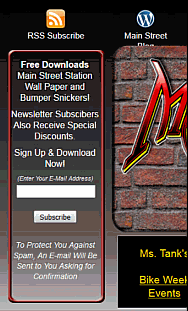 Biker Theme Nightclub CTA Animation